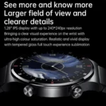 Montre connectée TCL 40 Ncountpaper pour homme et femme, avec écran tactile complet, moniteur d'activité physique, étanche, pour Apple iPhone11 MF ix Smart 5A 3