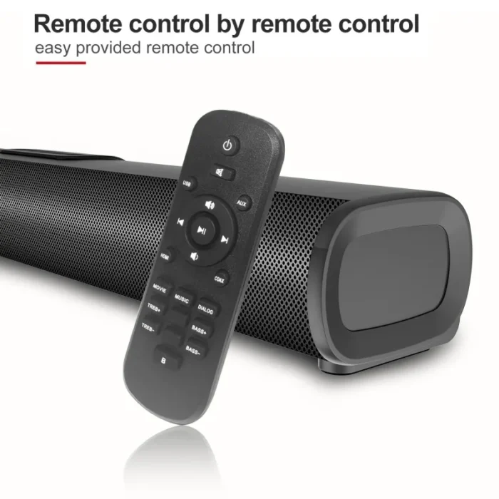 Barre de son Bluetooth haute puissance avec télécommande 4