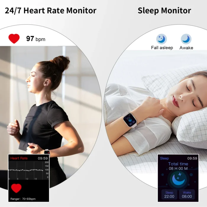 Montre connectée pour hommes et femmes 3