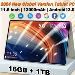 Tablette Android 16 Go 11.6