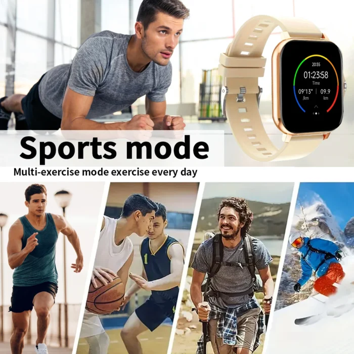 Montre intelligente adaptée aux hommes et aux femmes 6