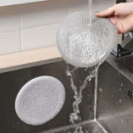 Filtre Anti-Cheveux Universel Douche-Évier 6