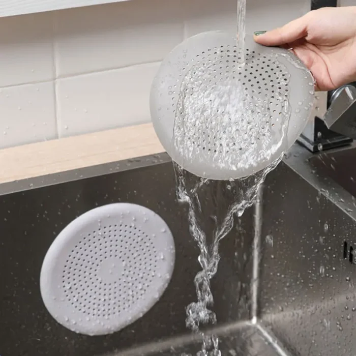 Filtre Anti-Cheveux Universel Douche-Évier 6