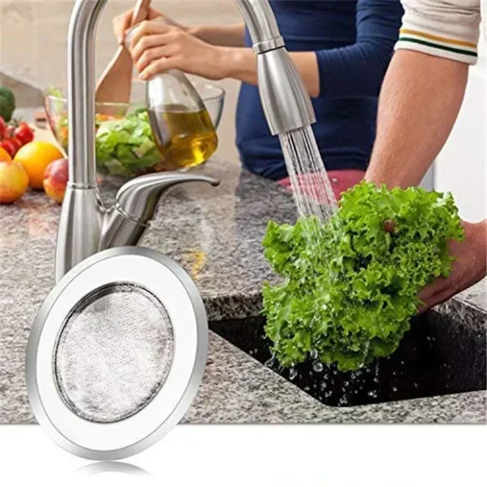 Crépine inox évier cuisine déchets 2