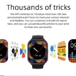 Montre intelligente de sport pour hommes et femmes 6