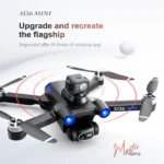 Drone RC GPS S136 Max, caméra HD 4K pour touristes, photographie professionnelle, évitement d'obstacles, hélicoptère sans balais, quadrirotor pliable 4