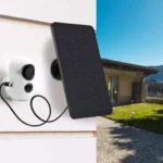 Chargeur de caméra de sécurité IP pour sonnette intelligente, panneau solaire 10W, 5V, support rapide réglable à 360 degrés, monocBN, support mural 3