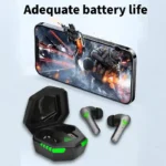 Écouteurs Bluetooth 5.2 TWS N35X, casque sans fil, contrôle tactile, écouteurs HiFi, jeux de sport, téléphone de sauna, iPhone, Xiaomi, Samsung 5