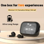 Écouteurs sans fil Bluetooth 5.4 pour touristes 6