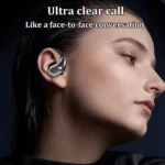 Écouteurs sans fil Bluetooth 5.4 TWS, oreillettes à crochet, stéréo HiFi, sauna étanche, affichage LED, longue veille, tactile 5