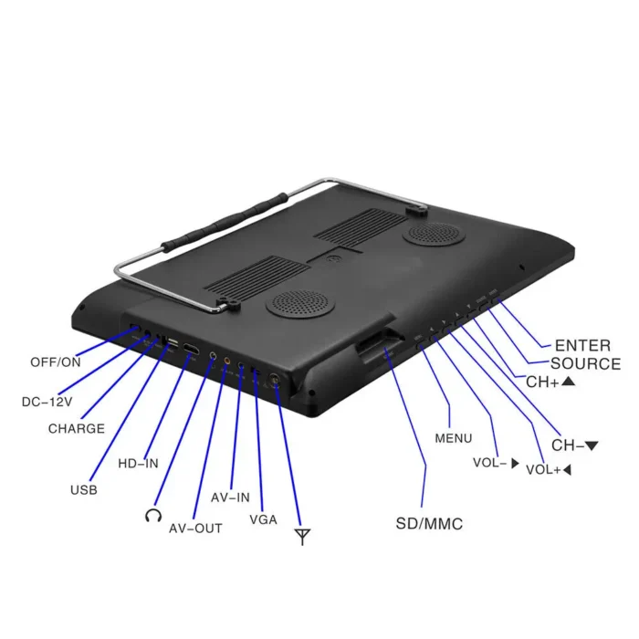 télévision numérique Portable 4