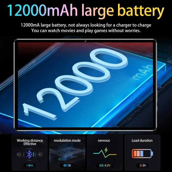 Tablette Android 16 Go 11.6" 4