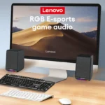 Haut réside bureau filaires TS38, barre de son pour ordinateur, PC, haut-parleurs stéréo USB, musique surround, haut-parleurs de jeu, 3.5mm 3