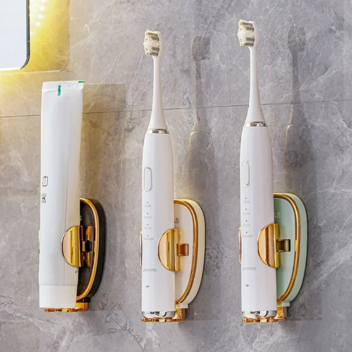 Porte-brosse à dents électrique mural pour adultes 3
