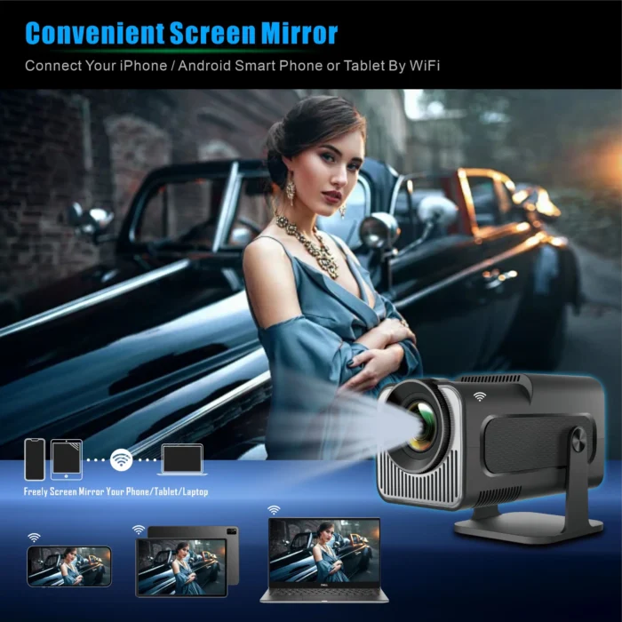 Mini Projecteur HY320 Natif 720P 4