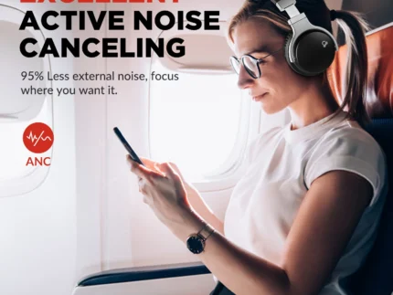 E7C-ANC Casque antibruit actif sans fil Bluetooth 2