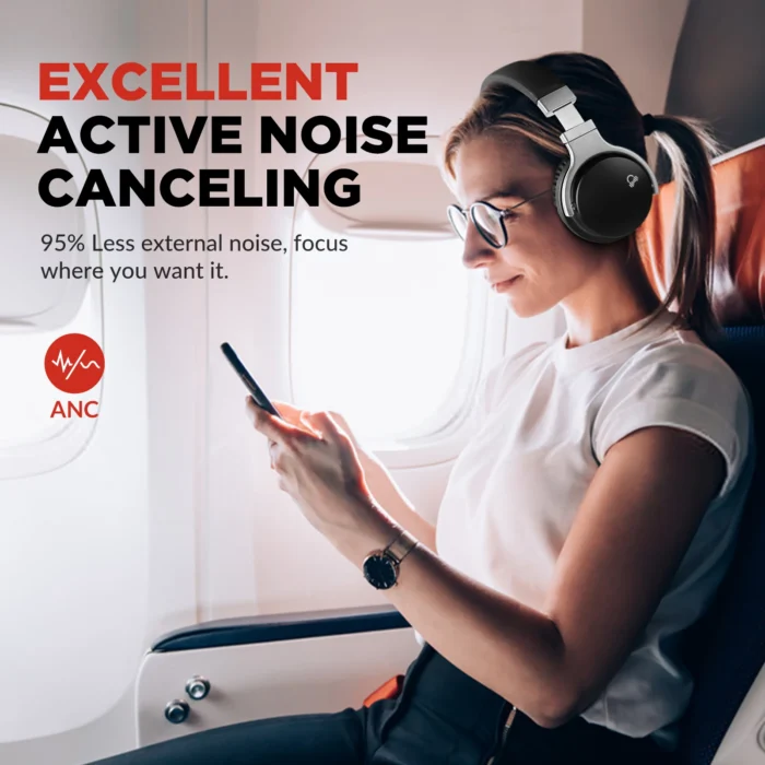 E7C-ANC Casque antibruit actif sans fil Bluetooth 2