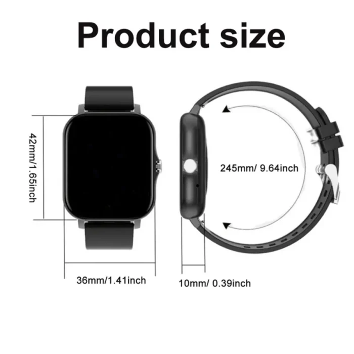 Montre intelligente adaptée aux hommes et aux femmes 2