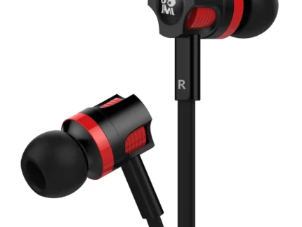 Écouteurs filaires avec microphone pour Samsung, casque de sport, style nouilles, écouteurs extra basses, 3.5mm 2