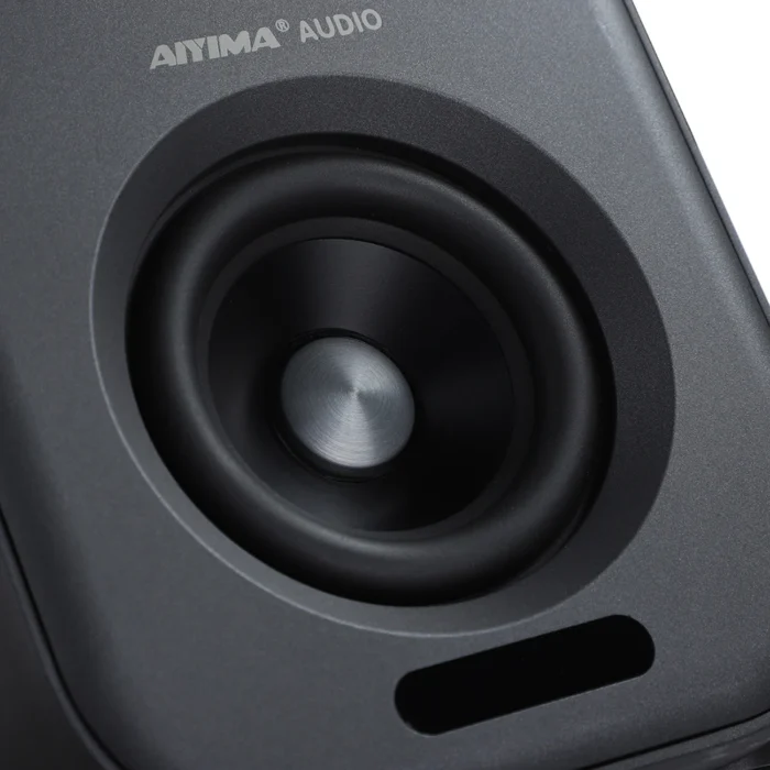 Haut parleurs actives de bibliothèque S400 Audio 80 W, moniteur de studio, 3 6