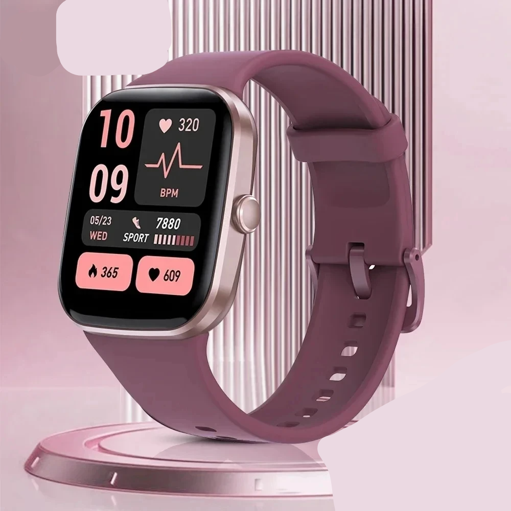Montre intelligente de sport étanche pour hommes et femmes