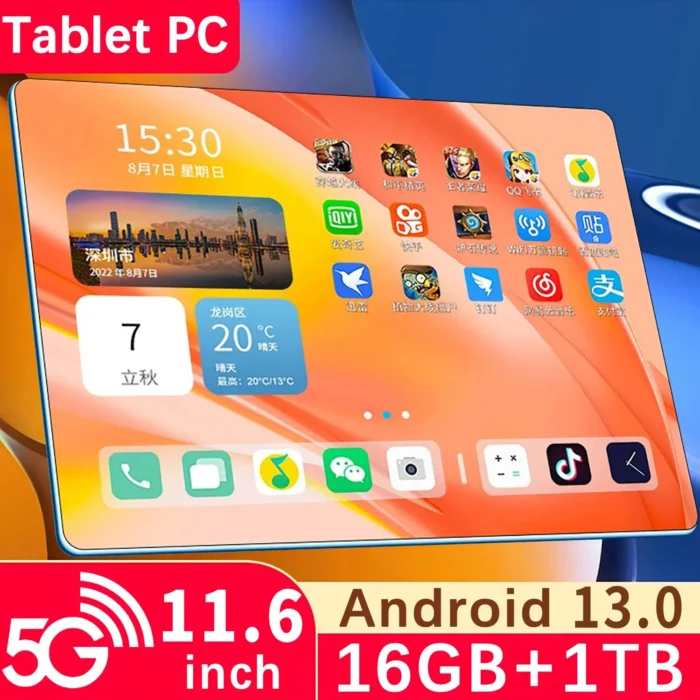 Tablette Android 16 Go 11.6" 1