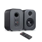 Haut parleurs actives de bibliothèque S400 Audio 80 W, moniteur de studio, 3 2