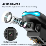 Drone Professionnel E99 K3 Pro HD 4K 1