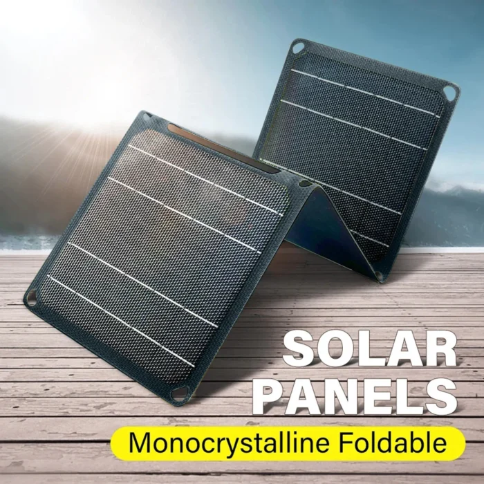 Chargeur de batterie de panneau solaire portable 1