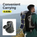 Chargeur de batterie de panneau solaire portable 3