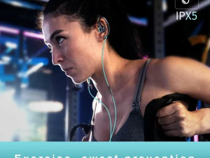 Écouteurs intra-auriculaires filaires avec crochet d'oreille 2