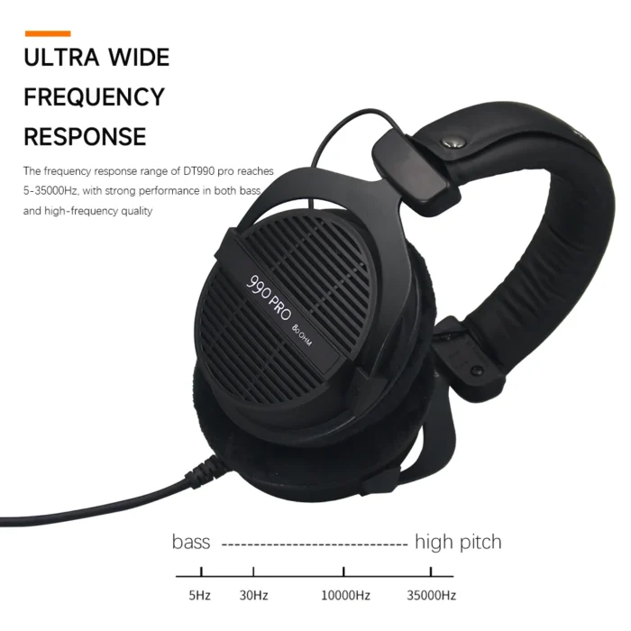 Casque ouvert HIFI pour microphones 3