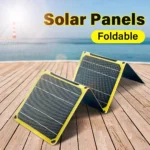 Chargeur de batterie de panneau solaire portable 2