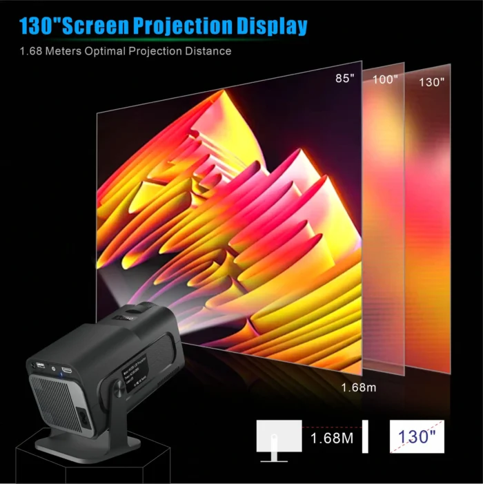 Mini Projecteur HY320 Natif 720P 2