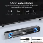 Haut résiliaires USB Bluetooth Sound Bar 2