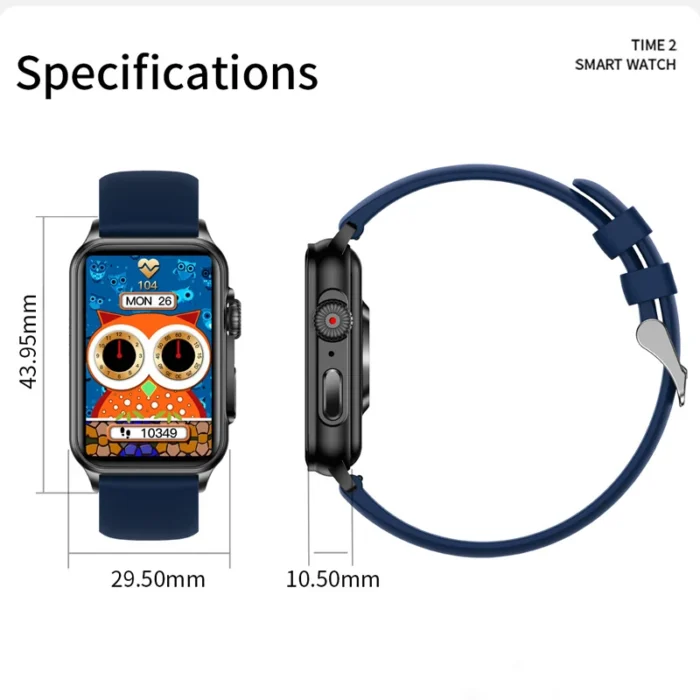 Montre intelligente d'appel Bluetooth pour hommes et femmes 4