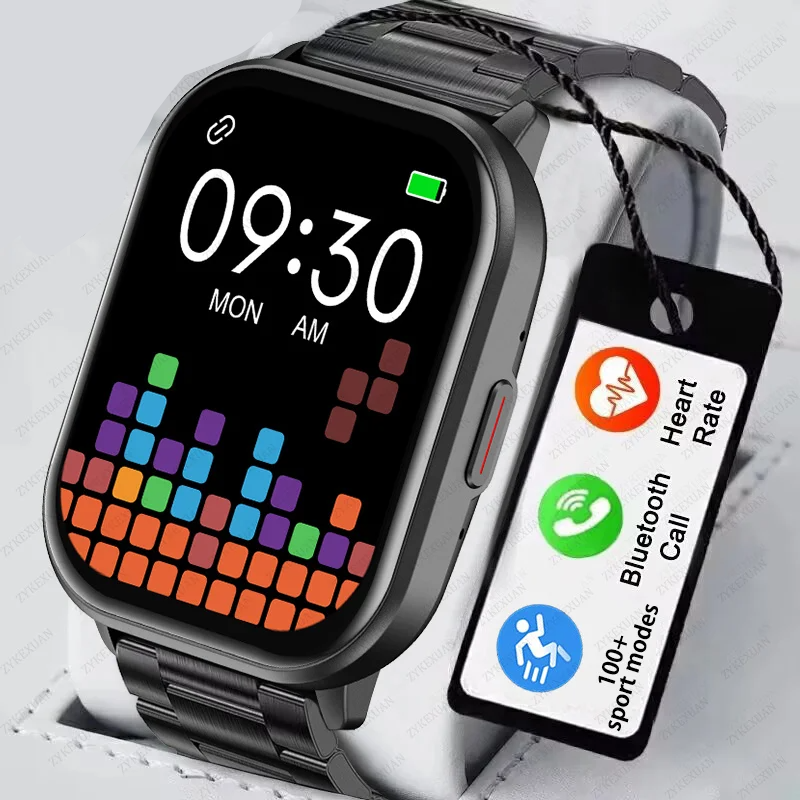 Montre intelligente de sport pour hommes et femmes
