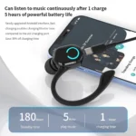 Écouteurs sans fil Bluetooth 5.2 étanches 3