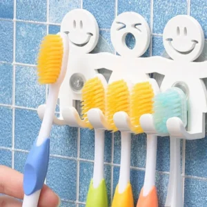 Porte-brosse à dents mural, ventouse 1
