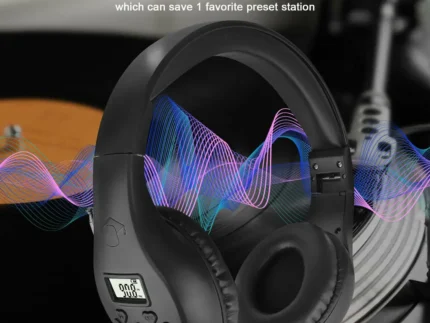 Récepteur radio FM pour conférence et interprétation simultanée, casque stéréo, écouteurs, sauna, téléphone 2