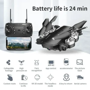 Drone avec caméra grand angle 4K