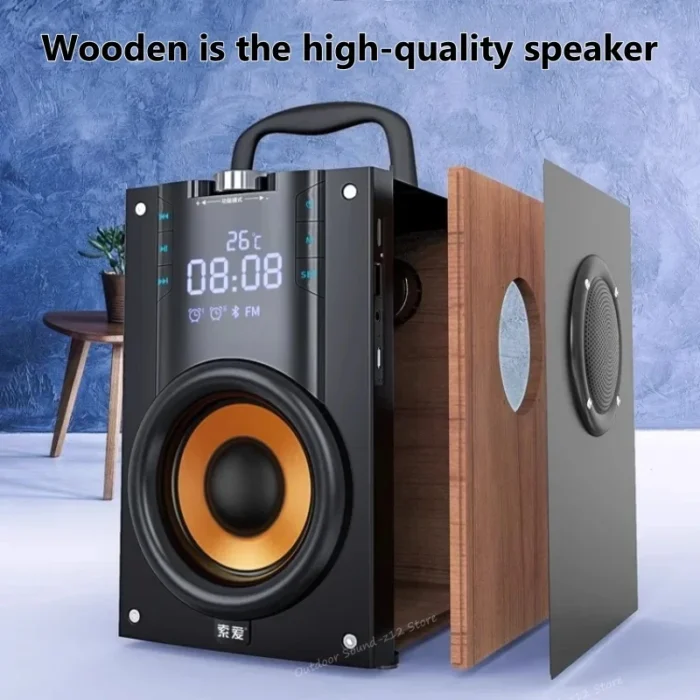 Haut parleur de basses portable sans fil 4