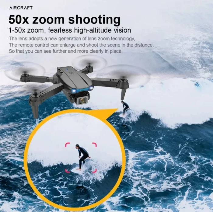 Drone Professionnel E99 K3 Pro HD 4K 3