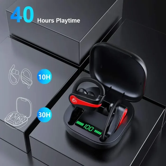 Casque Bluetooth sans fil à longue portée, casque OWS, écouteurs ouverts, conduction Sophia, musique sportive, haute qualité, Q20 6