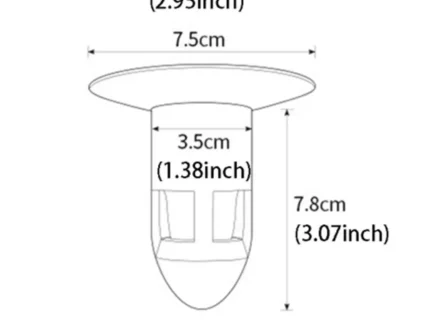 Bouchon silicone anti-odeur multifonctionnel 2