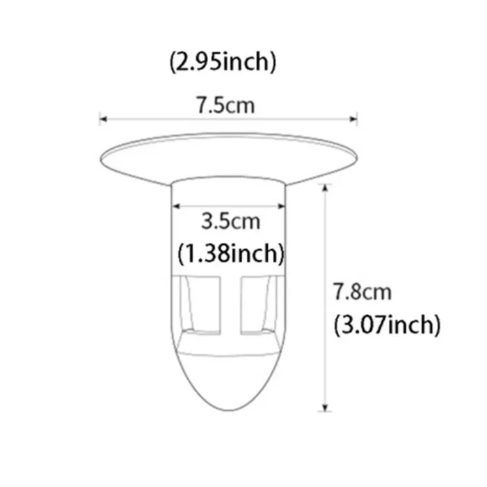 Bouchon silicone anti-odeur multifonctionnel 2
