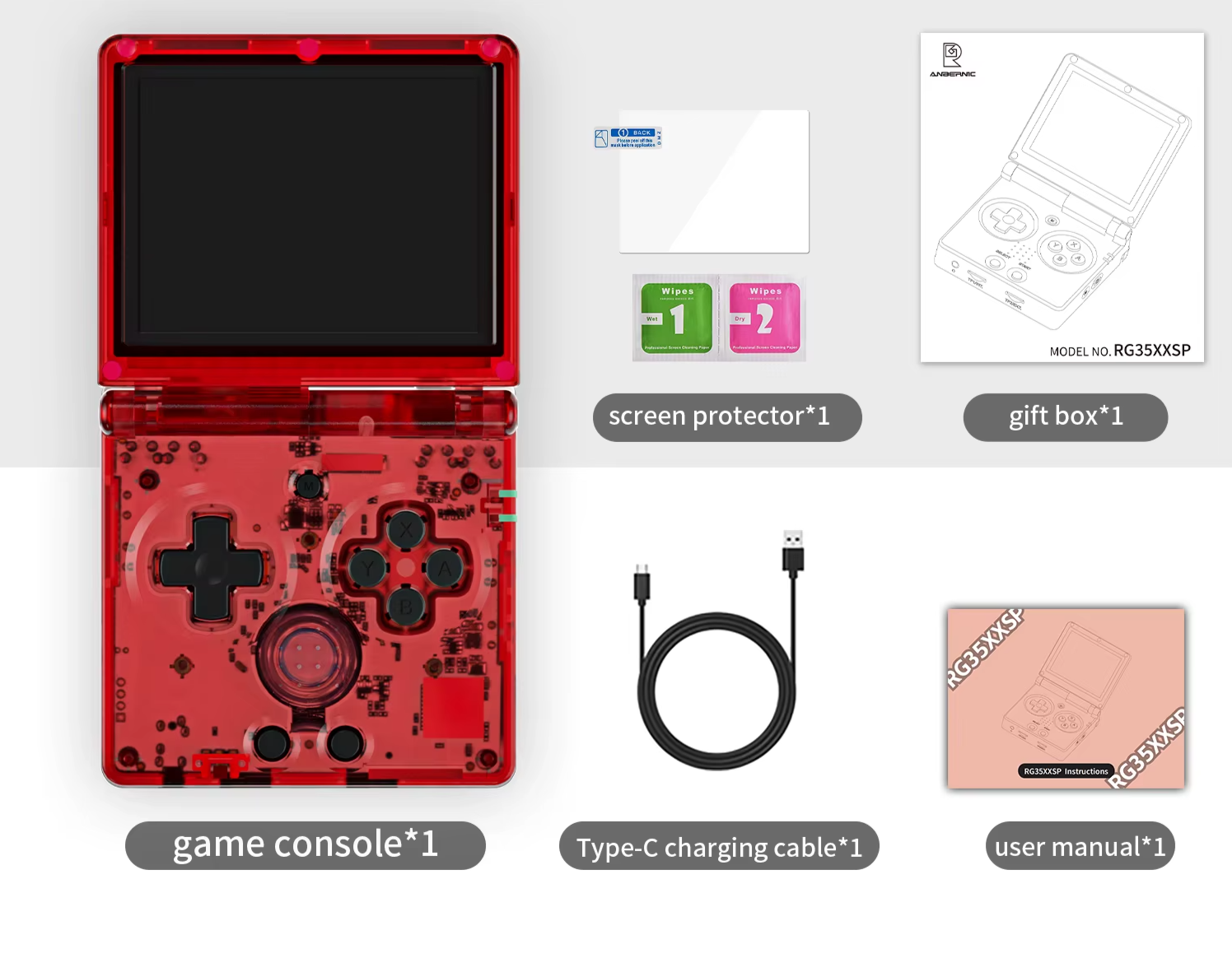 Possède déterminer consoles de jeu 3.5 pouces