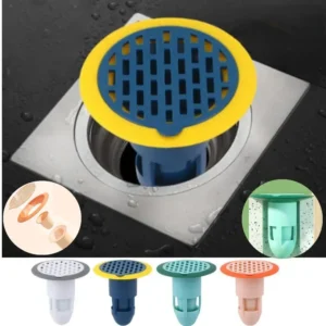 Bouchon silicone anti-odeur multifonctionnel