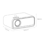 Wanbo-Mini Projecteur Intelligent Portable à Limitation 720P, pour Home Cinéma, Faisceau Vidéo LED, 250 ANSI, Full HD 5