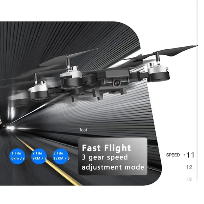 Drone avec caméra grand angle 4K 5